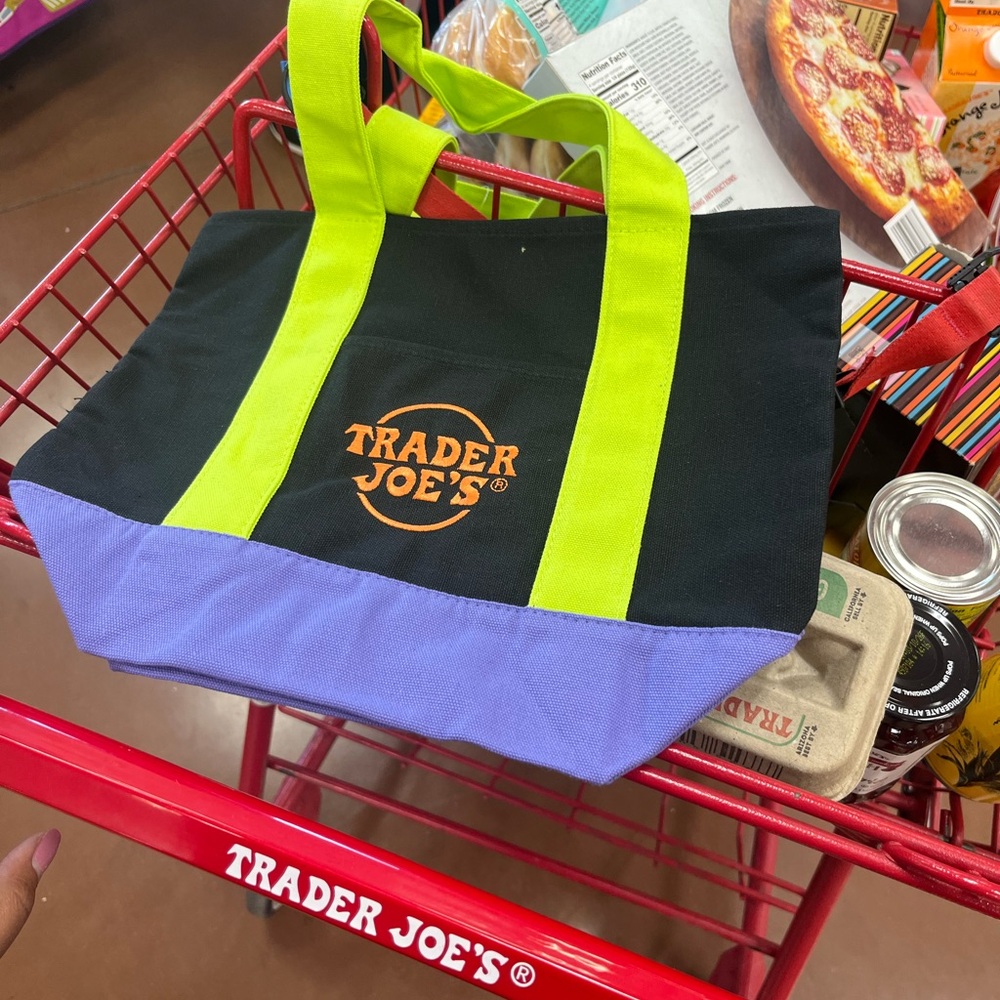 Trader Joes Halloween mini tote
